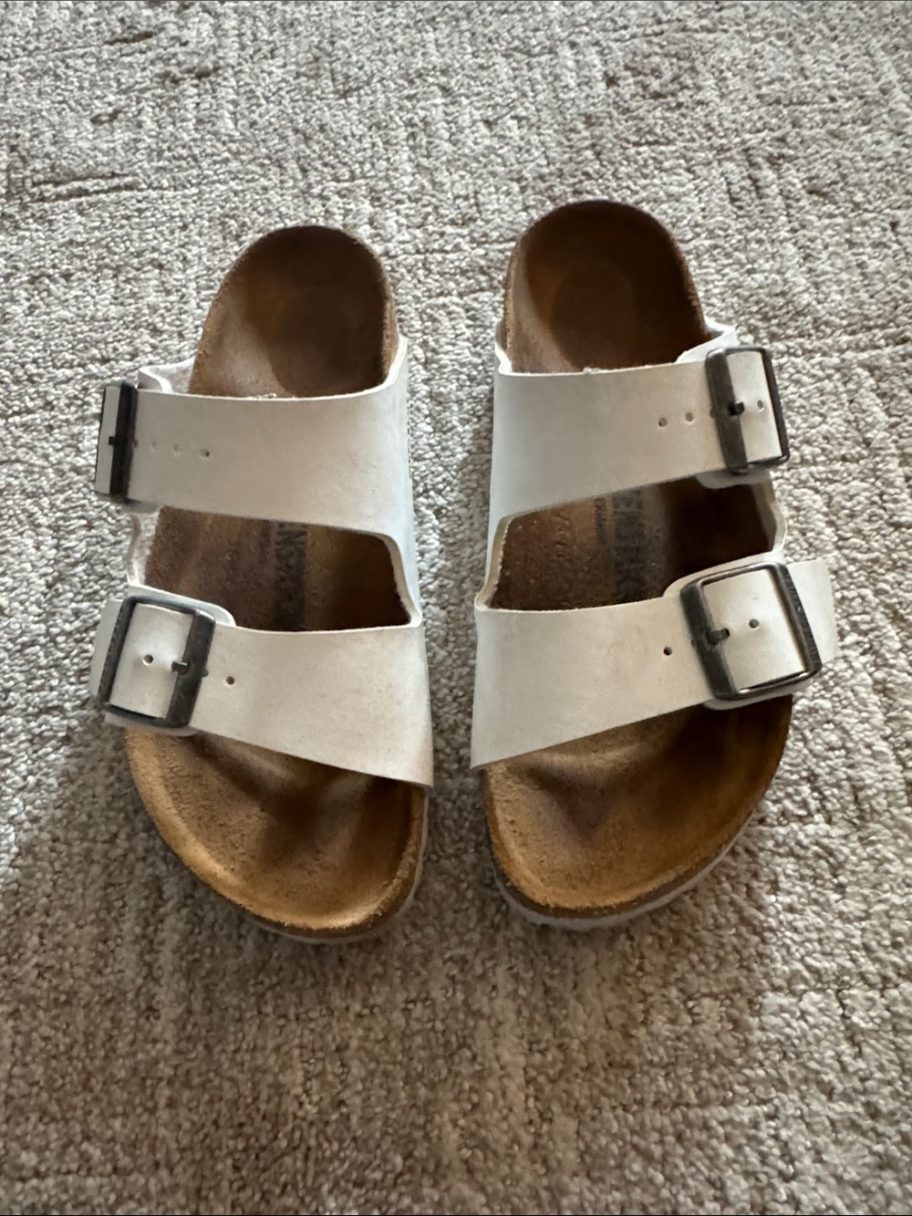 White Birkenstocks